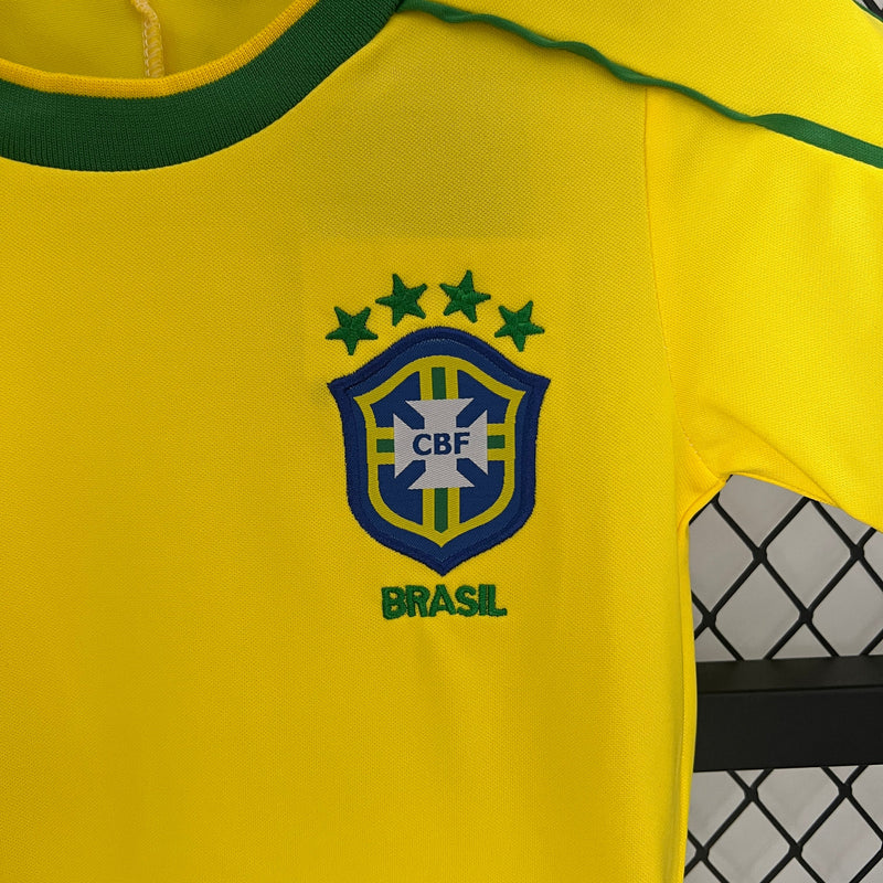 Kit Infantil Brasil Titular 1998 - Versão retro