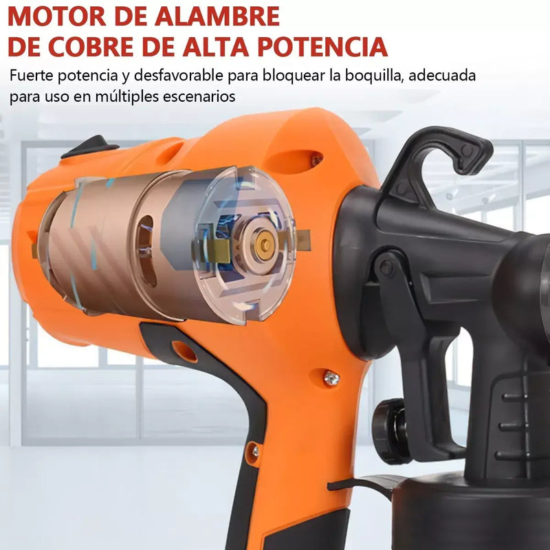 Pistola de Pintura Eléctrica PRO – ¡Transforma tu Hogar con Solo un Clic!