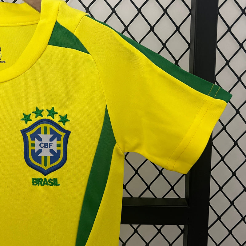 Kit Infantil Brasil Titular 2002 - Versão retro