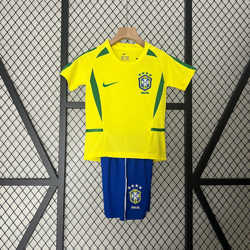 Kit Infantil Brasil Titular 2002 - Versão retro