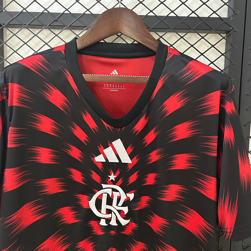 Camisa Flamengo Pré jogo 25/26 - Versão Torcedor