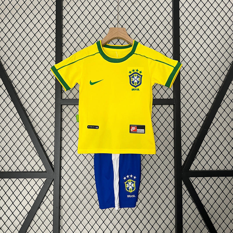 Kit Infantil Brasil Titular 1998 - Versão retro