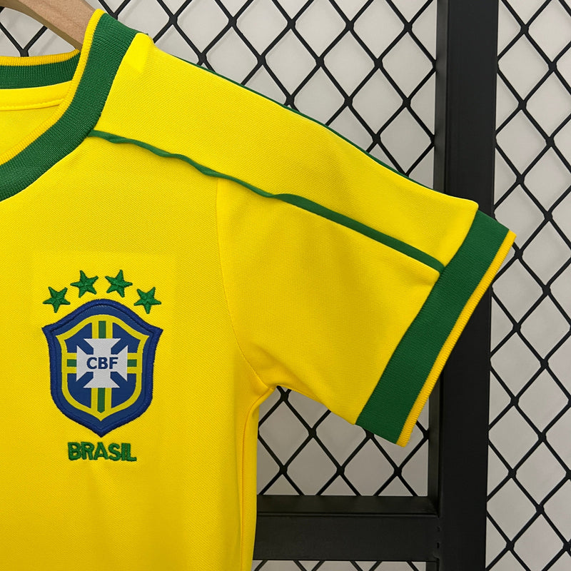 Kit Infantil Brasil Titular 1998 - Versão retro