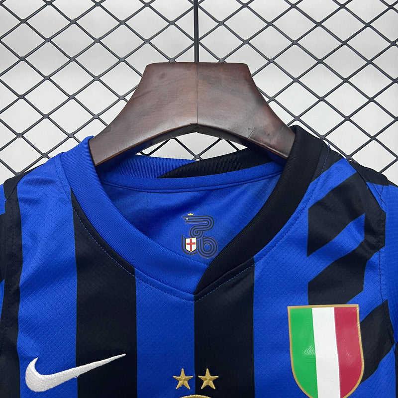 Kit Infantil Inter Milan Titular 24/25