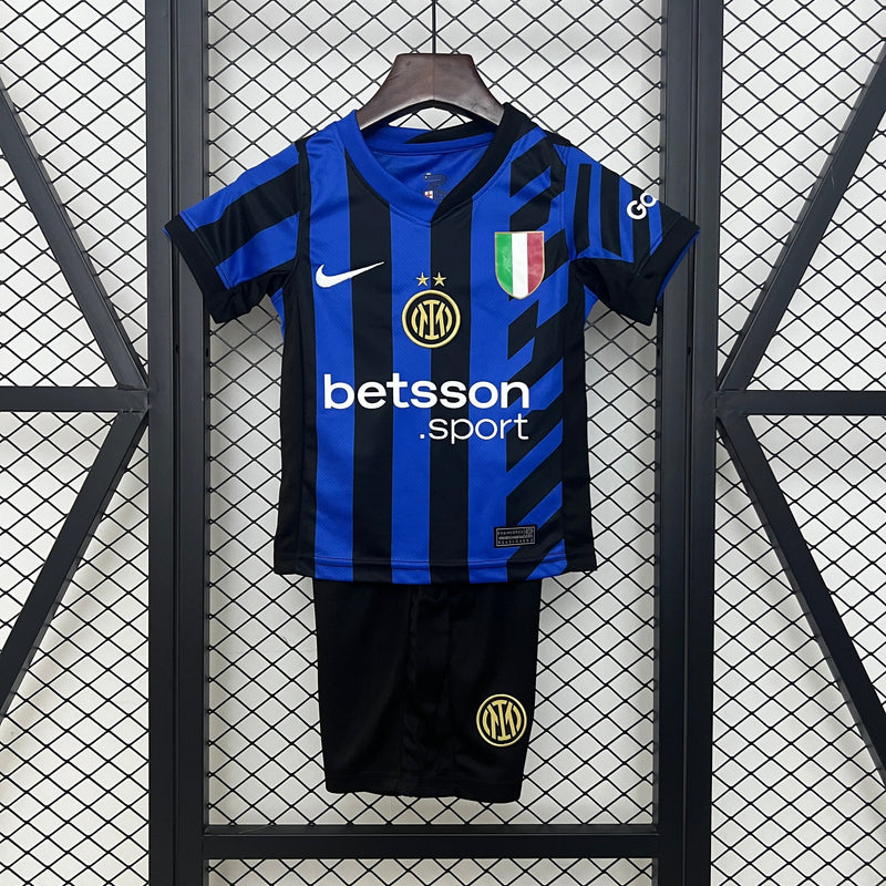 Kit Infantil Inter Milan Titular 24/25