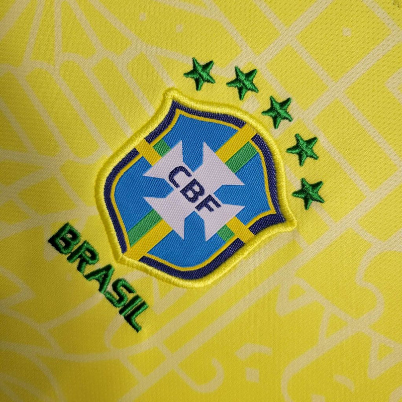 Kit Infantil Brasil Titular 24/25 - Versão Torcedor