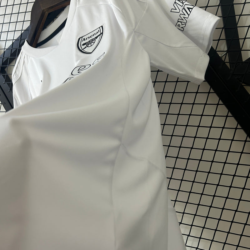 Camisa Arsenal Ed Especial Branco 25/26 - Versão Torcedor