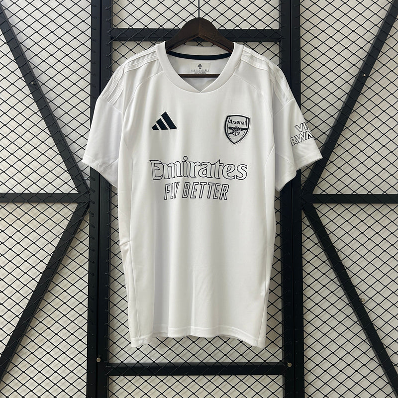 Camisa Arsenal Ed Especial Branco 25/26 - Versão Torcedor