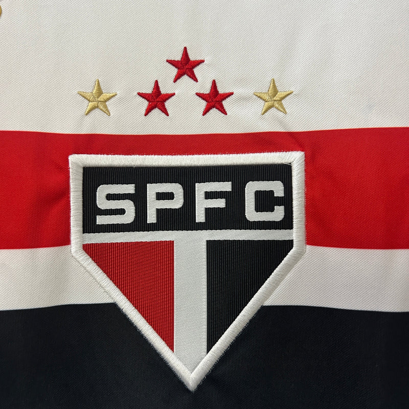 Camisa Sao Paulo Titular 25/26 - Versão Torcedor