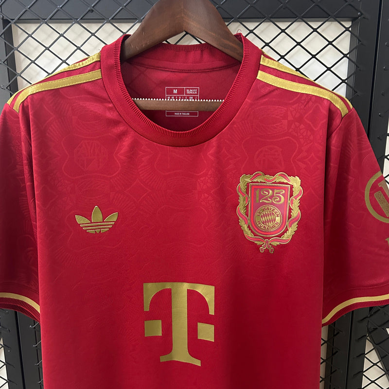 Camisa Bayern Munich Aniversario 125 anos 25/26 - Versão Torcedor