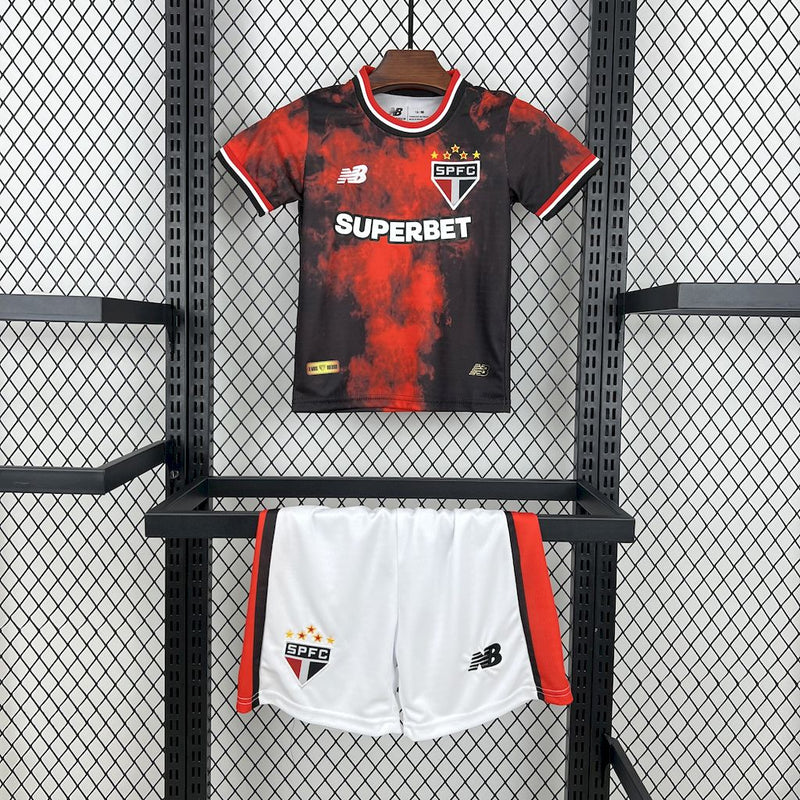 Kit Infantil São Paulo Reserva 3 24/25