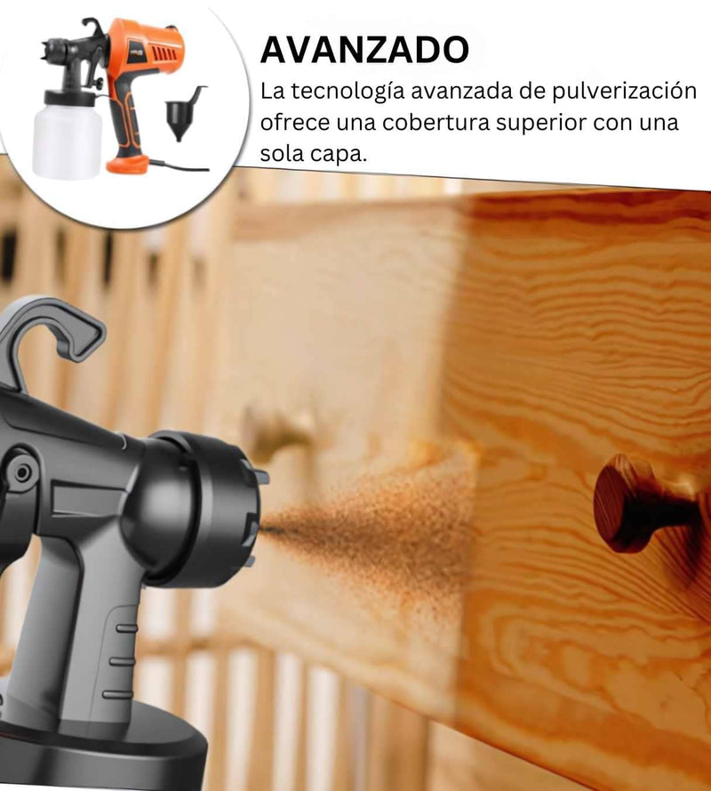 Pistola de Pintura Eléctrica PRO – ¡Transforma tu Hogar con Solo un Clic!