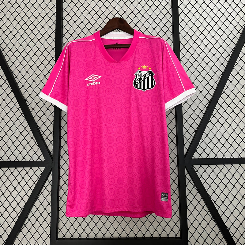 Camisa Santos Rosa 23/24 - Versão Torcedor