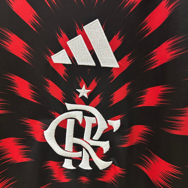 Camisa Flamengo Pré jogo 25/26 - Versão Torcedor