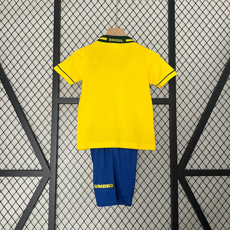 Kit Infantil Brasil Titular 93/94 - Versão retro