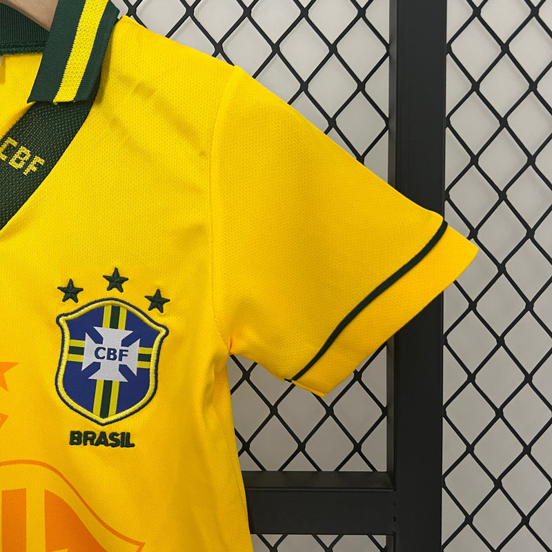 Kit Infantil Brasil Titular 93/94 - Versão retro