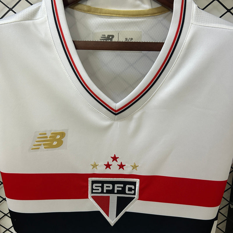 Camisa Sao Paulo Titular 25/26 - Versão Feminina