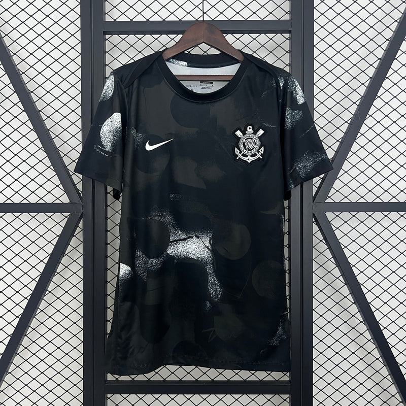 Camisa Corinthians Treino 25/26 - Versão Torcedor