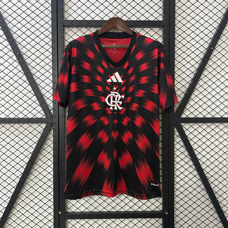 Camisa Flamengo Pré jogo 25/26 - Versão Torcedor