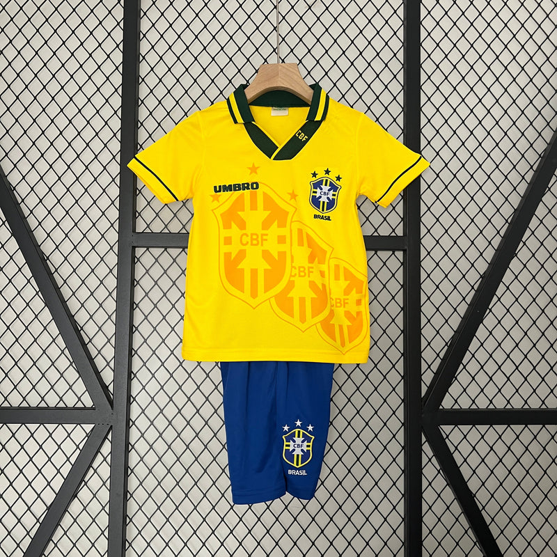 Kit Infantil Brasil Titular 93/94 - Versão retro