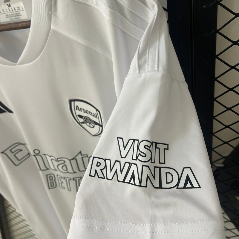 Camisa Arsenal Ed Especial Branco 25/26 - Versão Torcedor