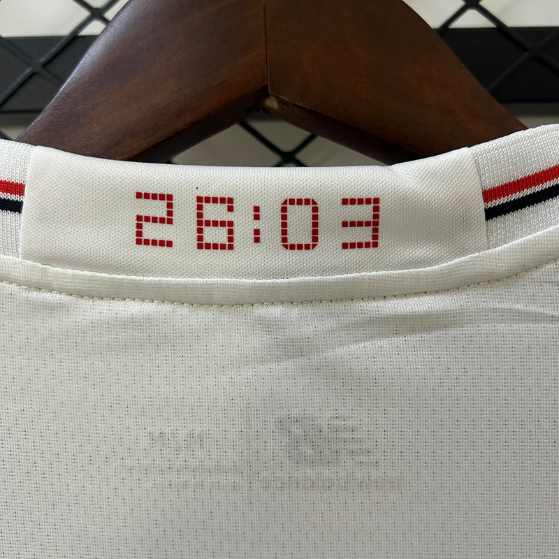 Camisa Sao Paulo Titular 25/26 - Versão Torcedor