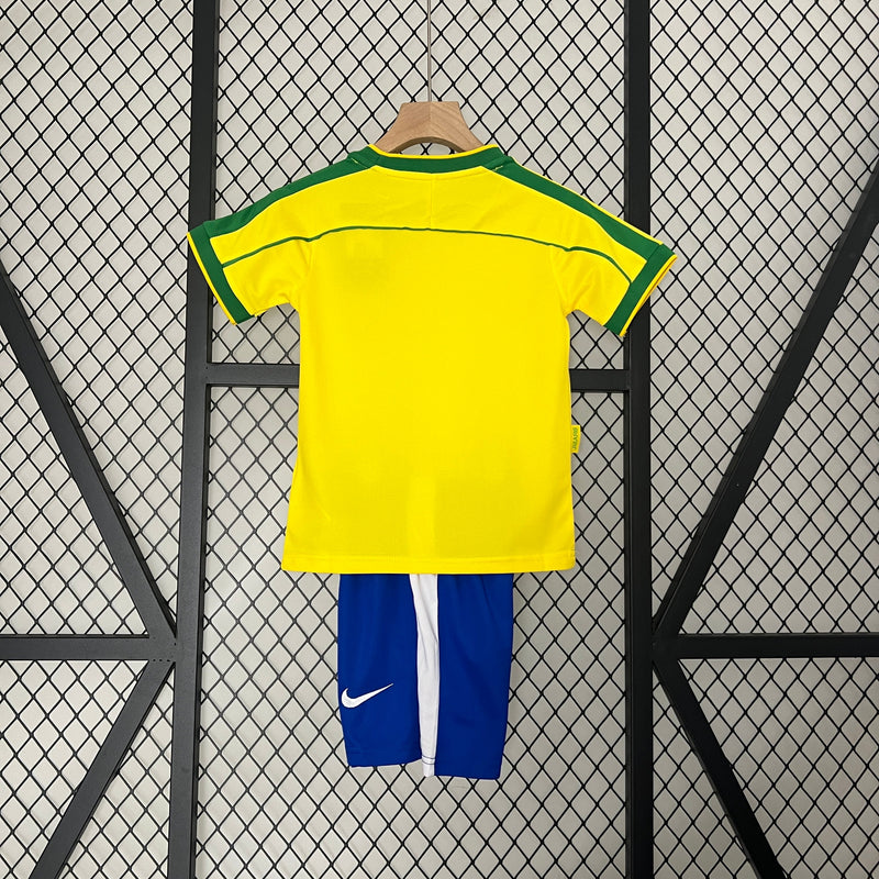 Kit Infantil Brasil Titular 1998 - Versão retro